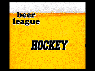Beer League Hockey